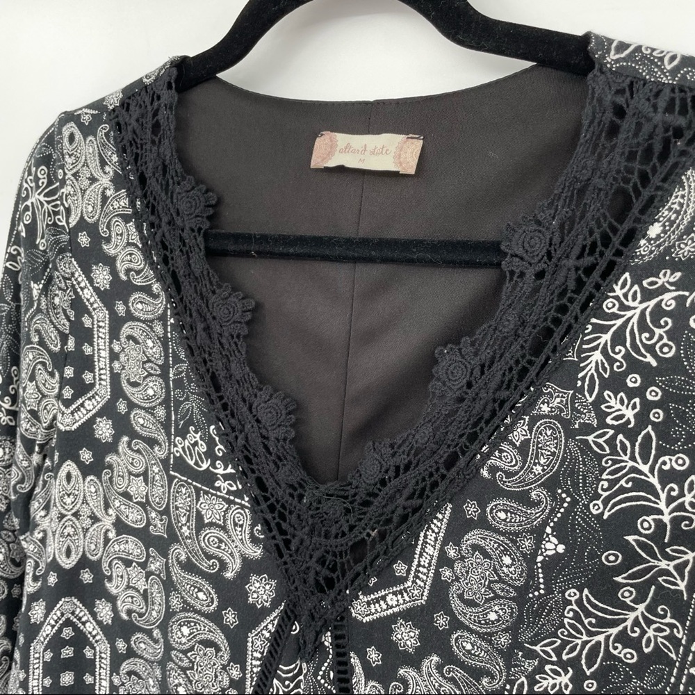 Altar'd State Black & white Patchwork Print Dress - Picture 6 of 12
